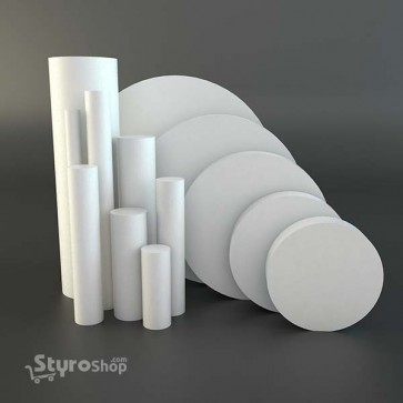 Styro Discs & Cylinders