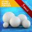5x Styro Balls Pack (Dia 10, 15, 20, 25 30) CM