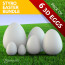 6x Eggs Pack (Height (6,8,9,10,12,14) cm