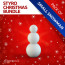 Snowman Small H: 25 x W: 15 cm